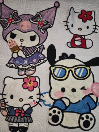Parches Sanrio Hello Kitty