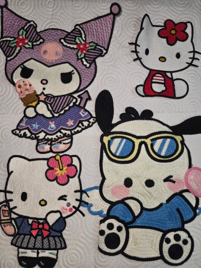 Parches Sanrio Hello Kitty