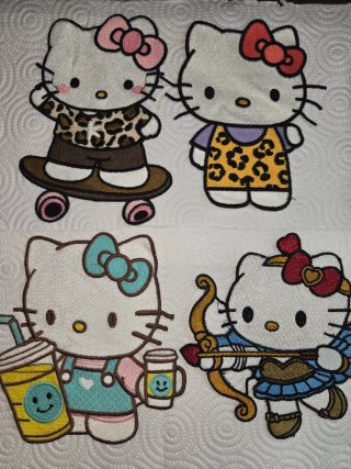 Parches Sanrio Hello Kitty
