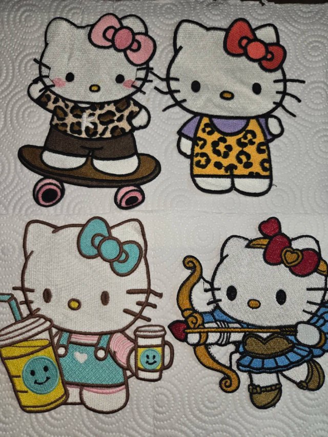 Parches Sanrio Hello Kitty