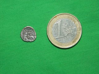 Moneda Griega Obol Griego de plata de Troas