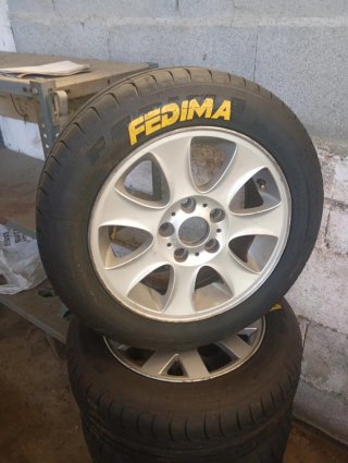 Llantas 16 BMW sin neumáticos