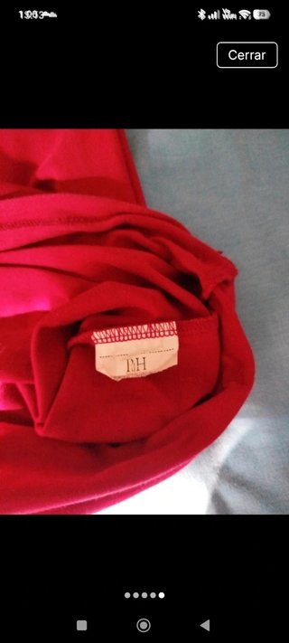 Camiseta Pedro del Hierro con pedrería Talla L