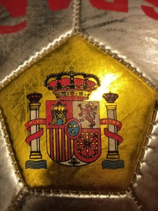 Balón Fútbol España Vintage