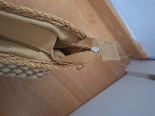 Bolso de paja estilo tote