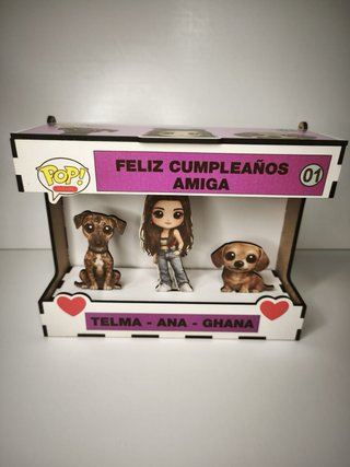 Figuras Funko Pop Personalizadas Madera