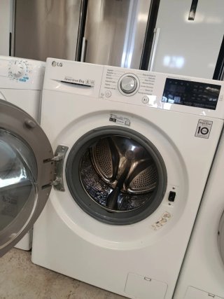 Lavadora LG 8kg Direct Drive Blanca