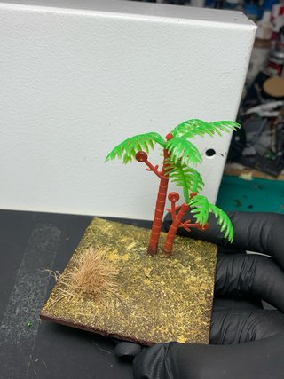 Escenografía Palmeras Warhammer