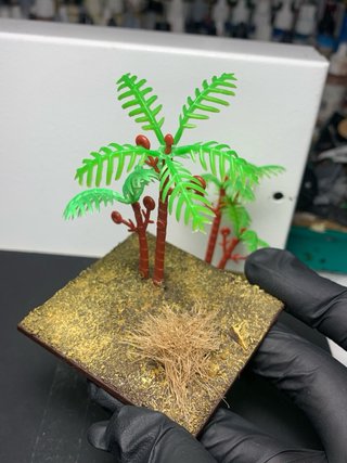 Escenografía Palmeras Warhammer