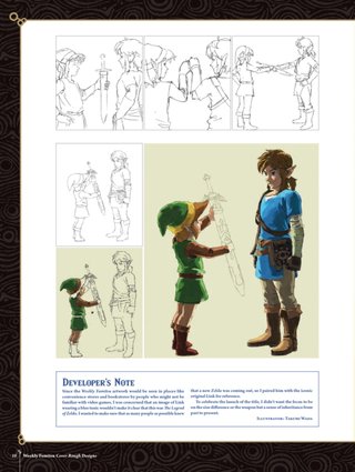 Libro de Arte The Legend of Zelda BOTW Creating a Champion - Inglés - Dark Horse