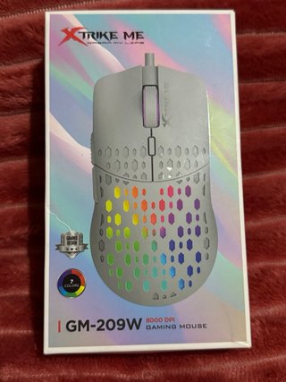 Ratón Gamer Xtrike Me GM-209W. Nuevo