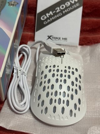 Ratón Gamer Xtrike Me GM-209W. Nuevo