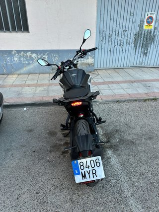 Moto Cyclone Battlo 125cc Naked Negra/Plata