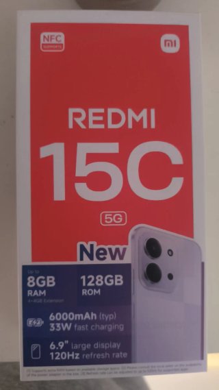 Xiaomi Redmi 15C 128GB 5G NFC