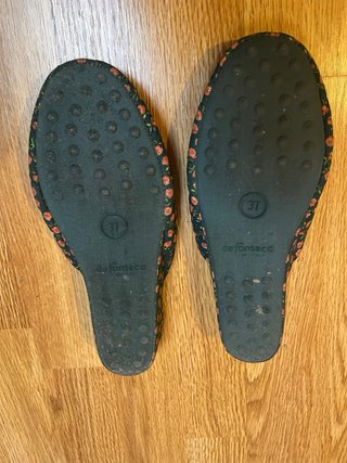 Pantofole De Fonseca con fiorellini