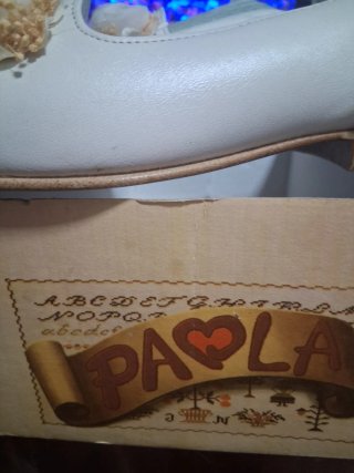 Zapatos manoletinas SOLA comunión blancos