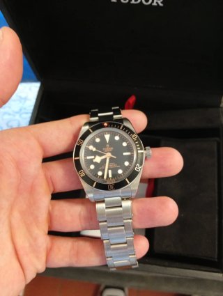 Tudor Black Bay 58 Argento Nero