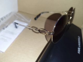 Gafas de sol Karl Lagerfeld doradas y marrones