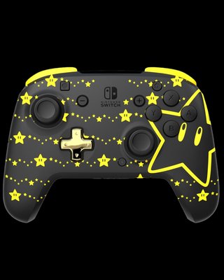 Mando Nintendo Switch Inalámbrico Rematch Mario Stars Glow in the Dark