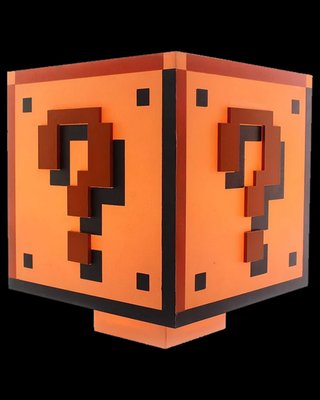 Lámpara Cubo Interrogante Super Mario Bros