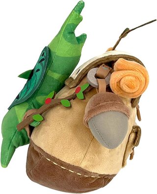 Peluche Korok con Mochila Zelda: Tears of the Kingdom Sanei 17cm
