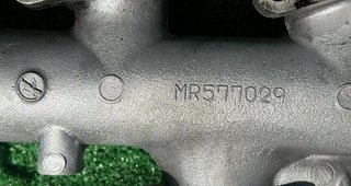 Colector mitsubishi 384818 mr577029 montero sport