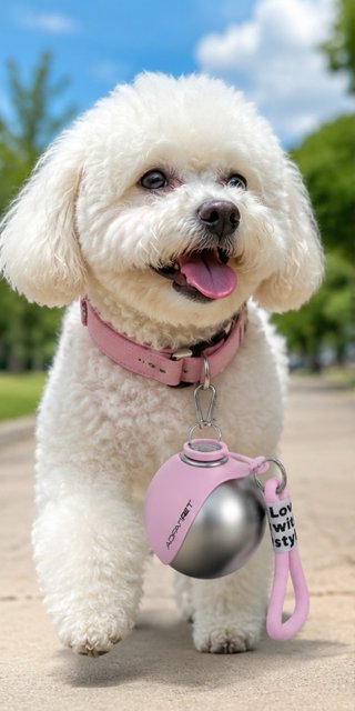 Botella Agua Portátil Perro Oasisworld