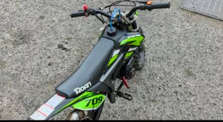 Mini moto Roan 709 Cross Negra/Verde