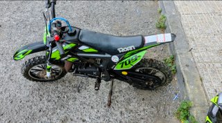 Mini moto Roan 709 Cross Negra/Verde
