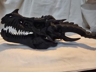 Cráneo de Dragón Impresión 3D