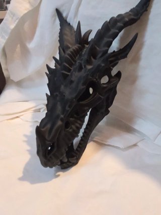 Cráneo de Dragón Impresión 3D