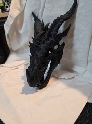 Cráneo de Dragón Impresión 3D