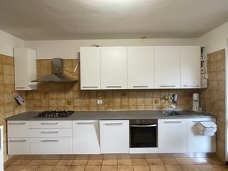 Cucina lineare bianca MC