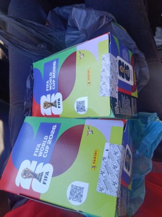 Caja 50 sobres Panini Mundial FIFA 2026