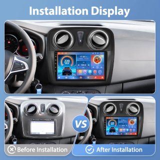 Radio pantalla de coche para Renault Logan 2 Sande