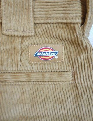 Pantalón pana Dickies 874 mostaza W26