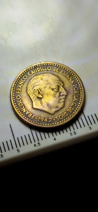 1 Peseta 1947 Estrella 50