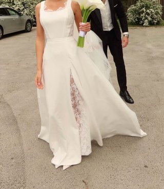 Vestido novia encaje