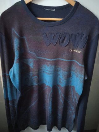 Camiseta Desigual XL WOW