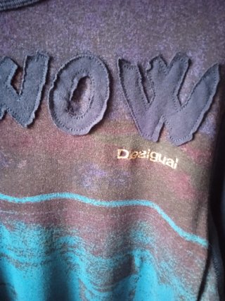 Camiseta Desigual XL WOW