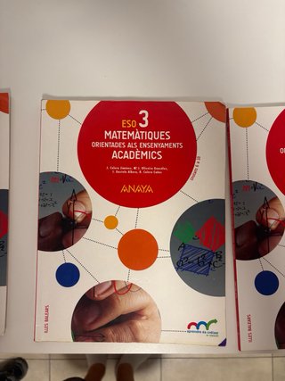 Libros de texto matematicas 3 ESO