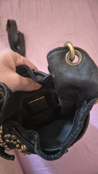 Borsa Campomaggi Ametista nera