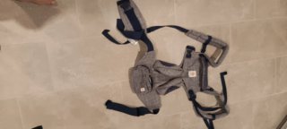 Ergobaby Portabebés Gris y Azul Marino