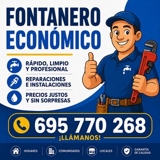 Fontanero Económico: Rápido y Profesional