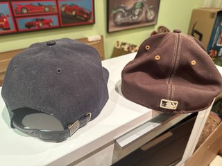 Gorras NY New Era (Negra y Marrón)
