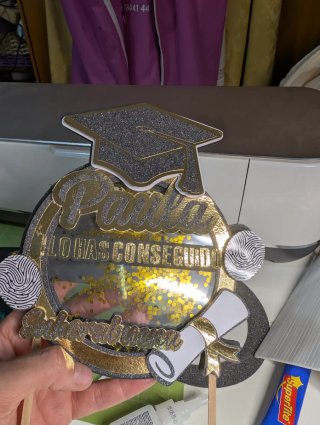 caketopper para tartla