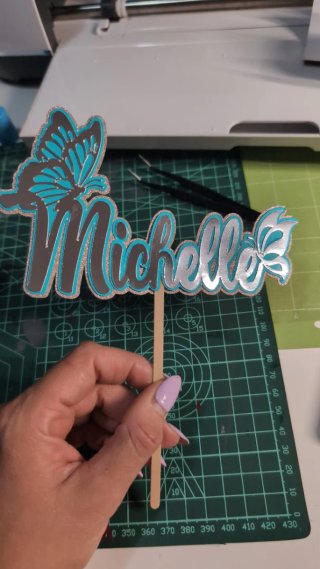 caketopper para tartla