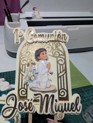 caketopper para tartla