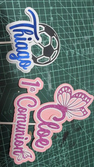 caketopper para tartla