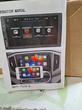 Pantalla 1 DIN 7 Táctil